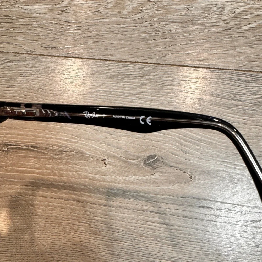 Ray Ban‎ Kids Eyeglasses RB 1531 Black Clear Frame with Glasses Case